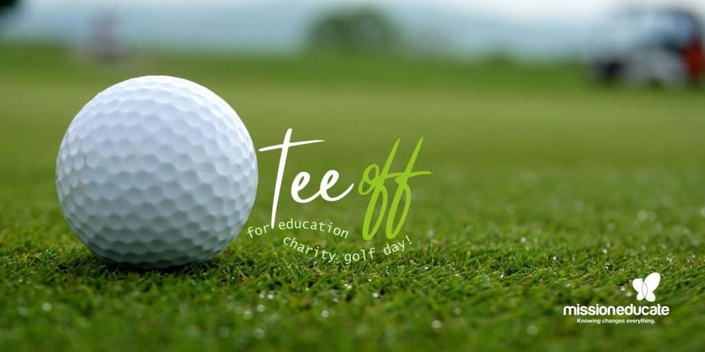 The tee-off for Education Charity Golf Day