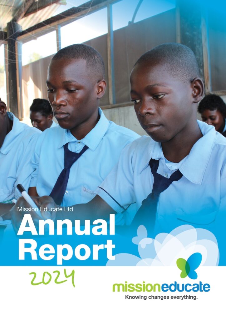 2024 Mission Educate Annual Report Cover